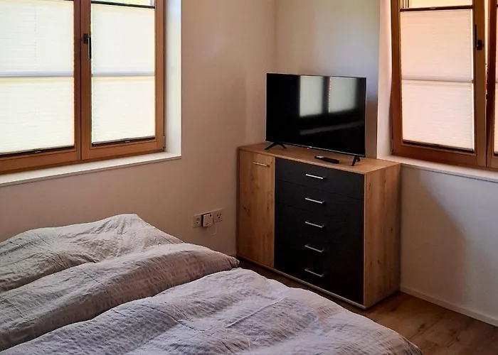 Apartmán Moderne 4-zimmer Ferienwohnung, Naehe Tegernsee *